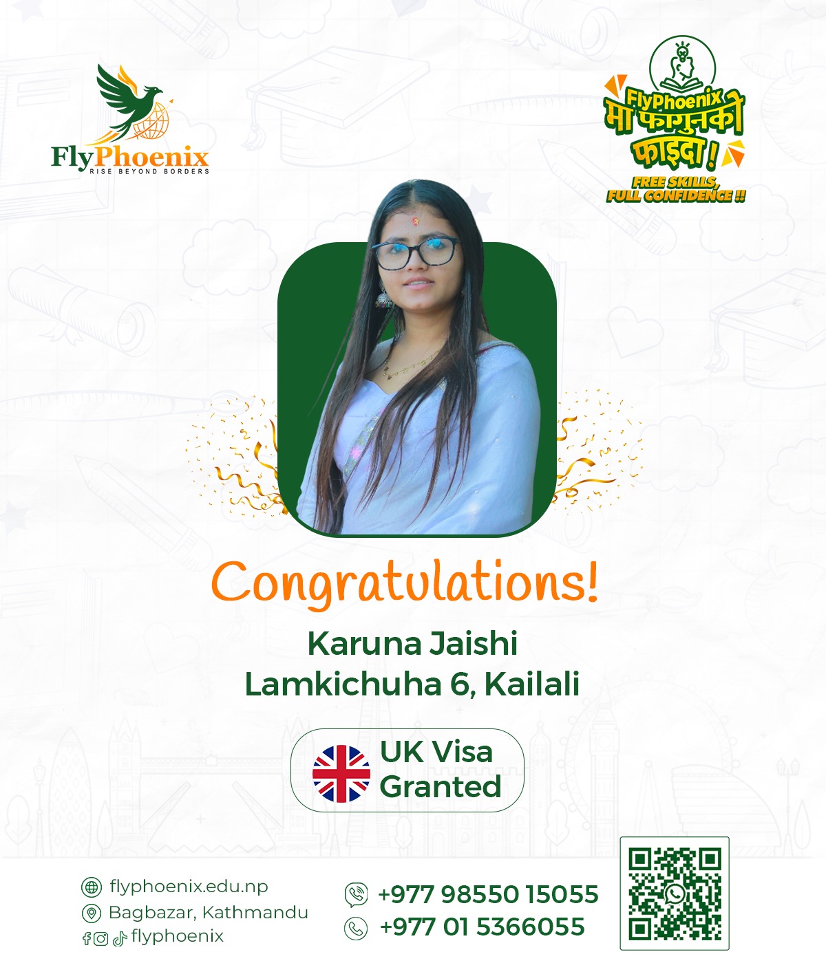 Karuna Jaisi — Uk scholarship FlyPhoenix